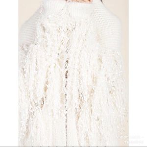 Let It Snow Fringe Sweater Cardigan